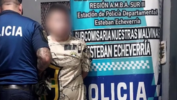 monte grande: con la ayuda del com, detienen a un hombre tras una intensa persecucion