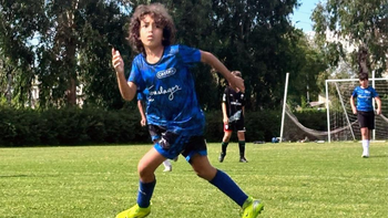 Terralagos también tiene su joyita de 11 años que viaja a la Academia del Barcelona en España