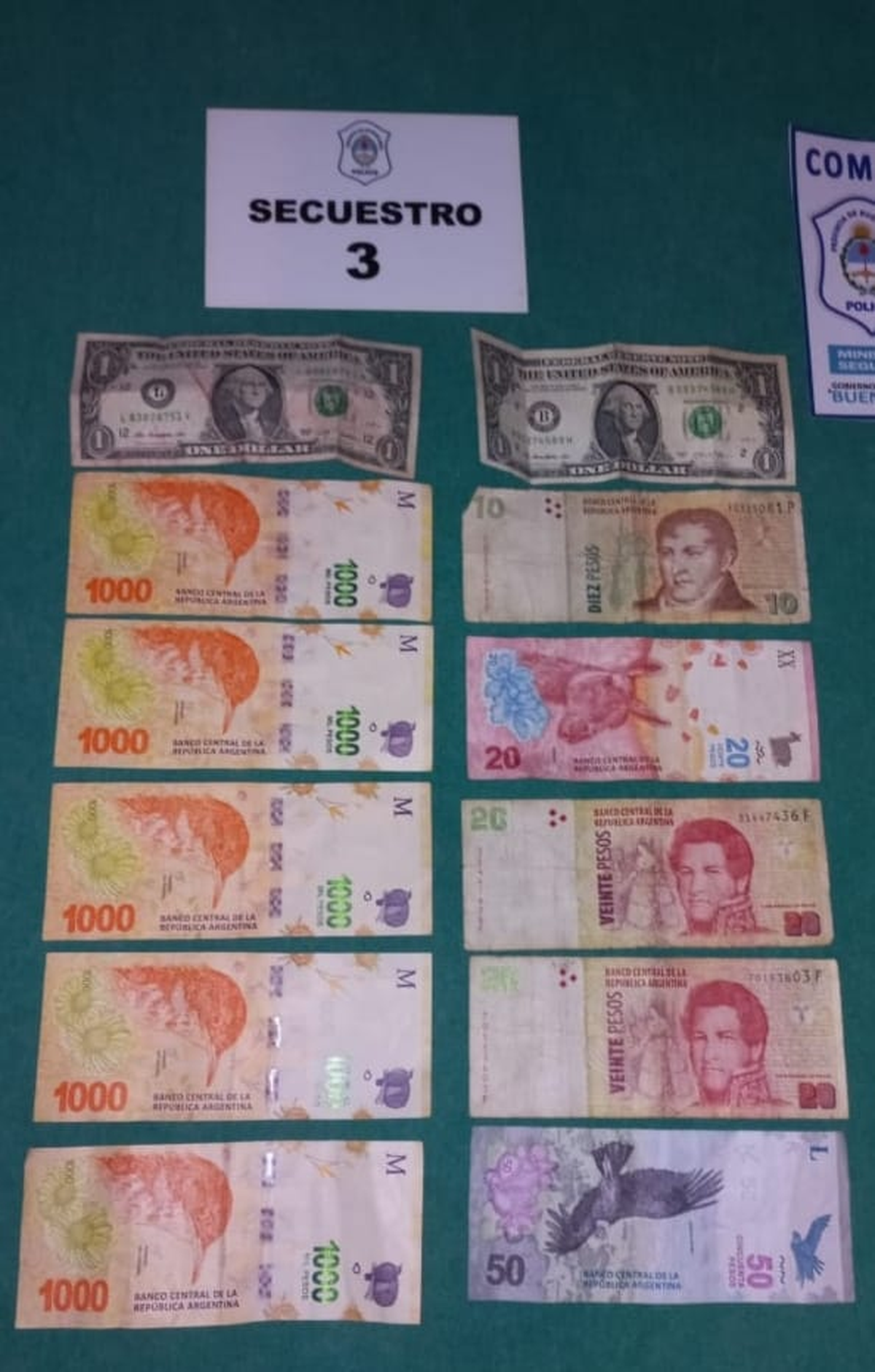 La banda operaba en un domicilio de El Jaguel, Esteban Echeverría, y en otro de Lanús. 