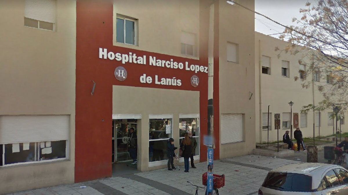 Hospital Zonal General de Agudos Narciso López, en Lanús.