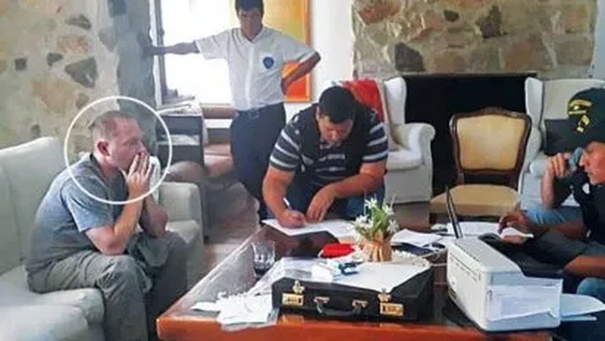 El allanamiento de D'Alessio en Canning.