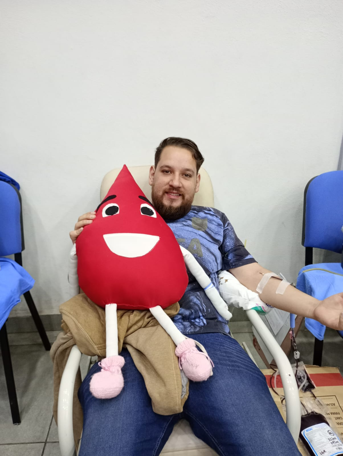 Anteriormente se realizaron actividades relacionadas a la donaci&oacute;n de sangre en Temperley.