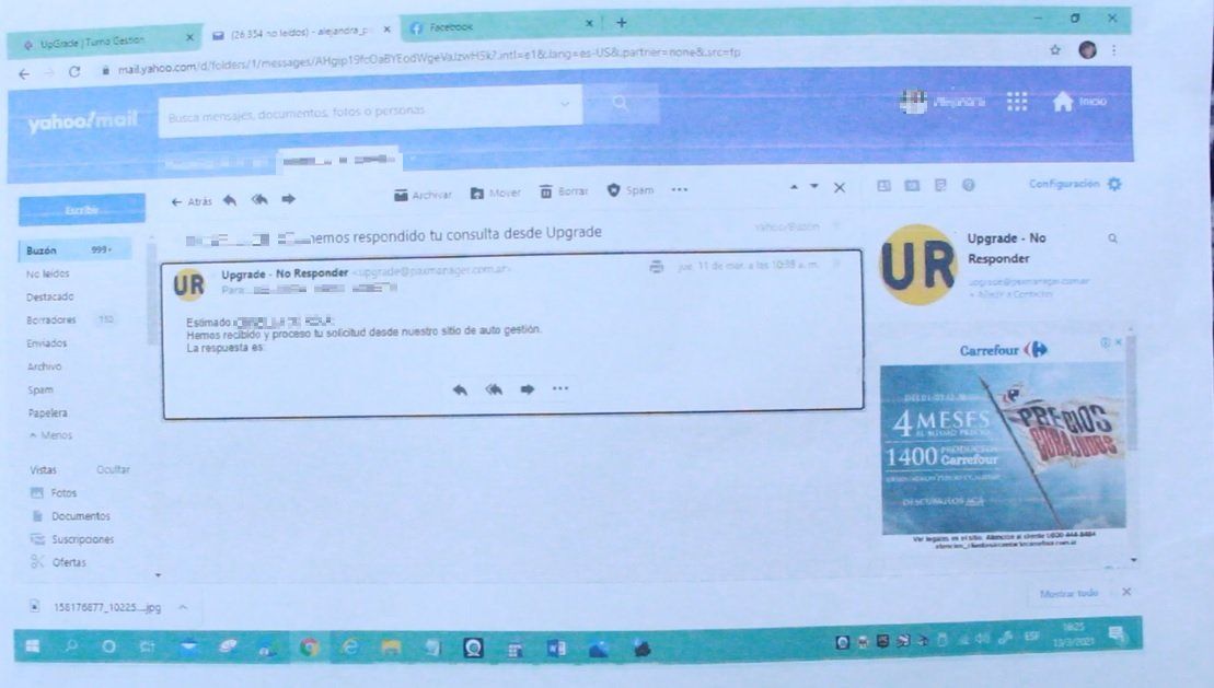Los padres del colegio de Adrogu&eacute; enviaron mails, pero no obtuvieron repuestas.