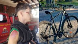 longchamps: le sacaron la bicicleta a un bombero de 18 anos cuando iba al cuartel