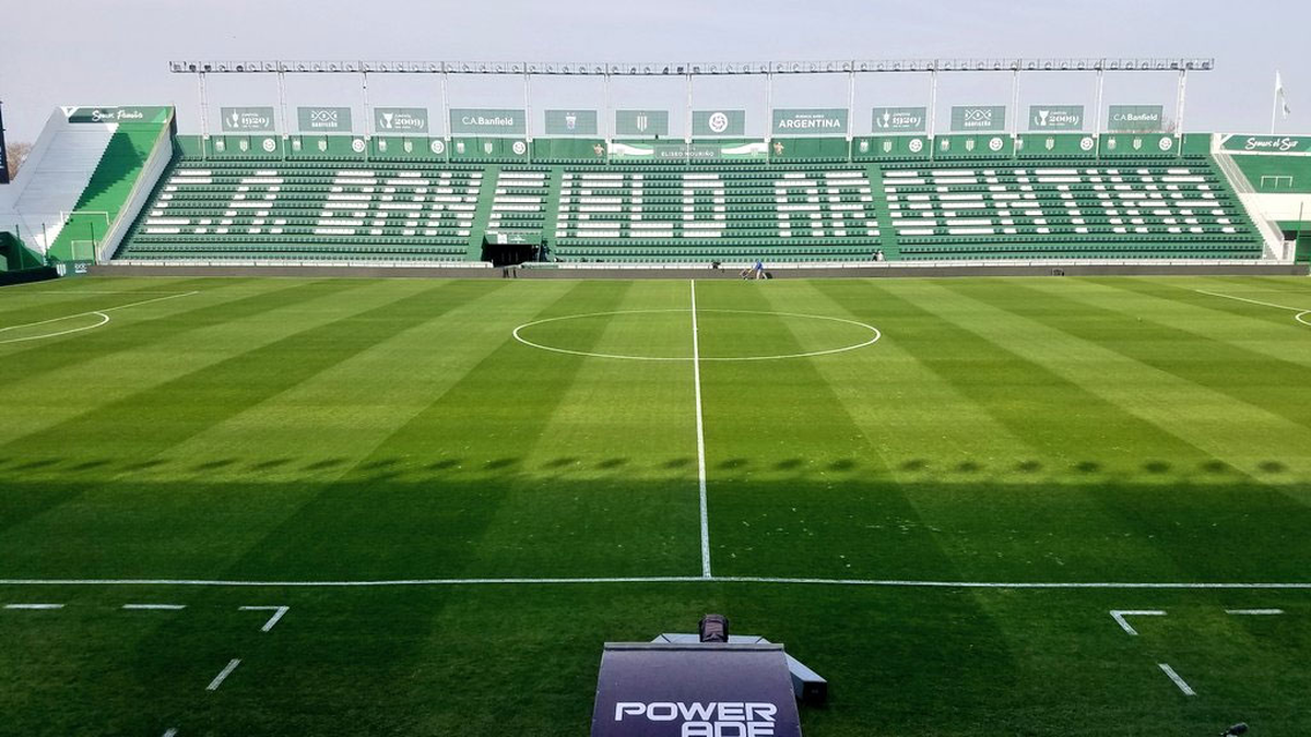 En la cancha de Banfield habrá un gran operativo de seguridad.