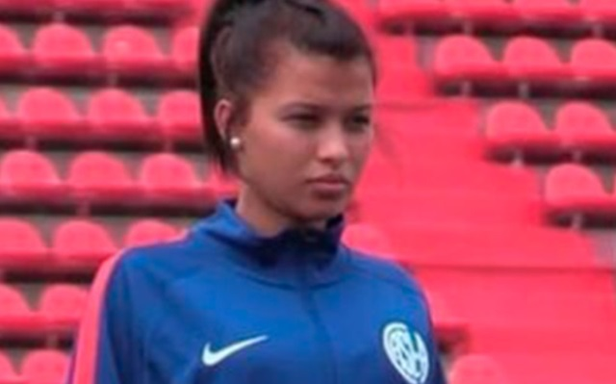 Brisa Acebey, de 23 años, jugó en San Lorenzo.