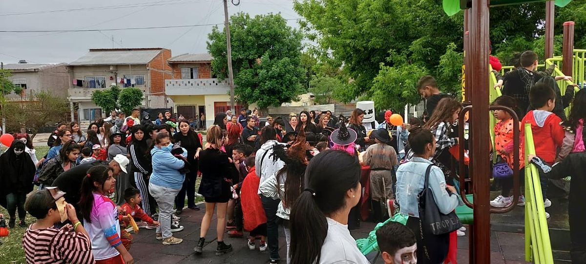 La fiesta del año pasado, en Monte Grande.