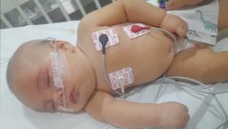 un bebe de san vicente, en grave estado: su madre pide ayuda