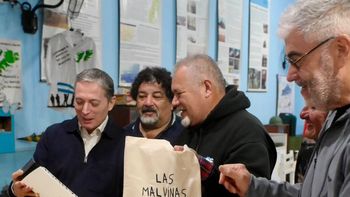 Esteban Echeverría: Fernando Gray compartió una cena con veteranos de la Guerra de Malvinas