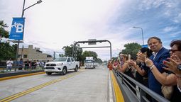 almirante brown: habilitaron el nuevo paso bajo nivel de carlos diehl en longchamps