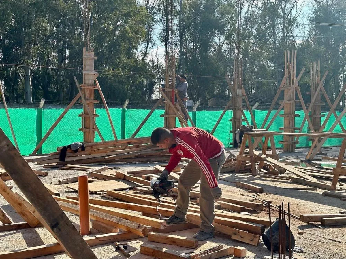 Las obras en la Escuela Especial N°508 de Lomas de Zamora.