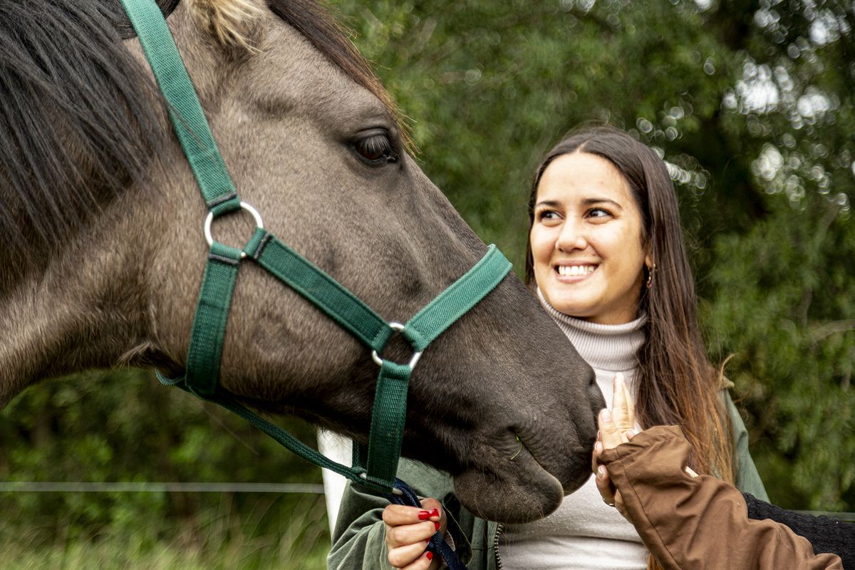 Comienza el programa de terapia asistida con animales en Almirante Brown.