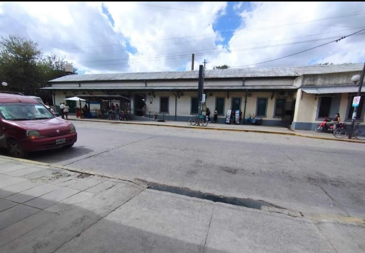La estaci&oacute;n de Korn en las &uacute;ltimas semanas sin vendedores ambulantes.