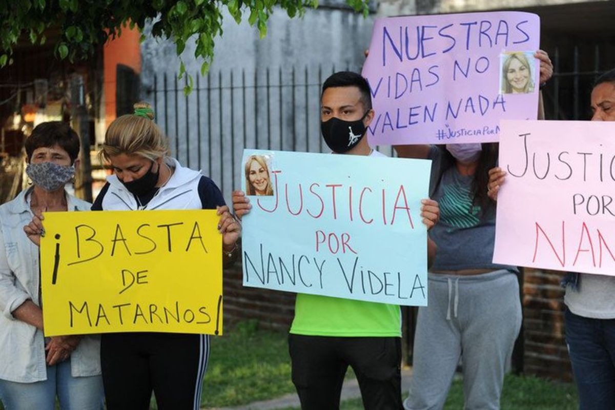 Lomas de Zamora: marcha por el femicidio de Nancy Videla luego de la liberación de uno de los acusados