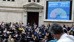 con apoyos de algunas provincias, el gobierno aprobo la reforma laboral en diputados
