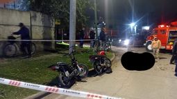 tragedia en burzaco: dos muertos tras un choque frontal entre dos motos