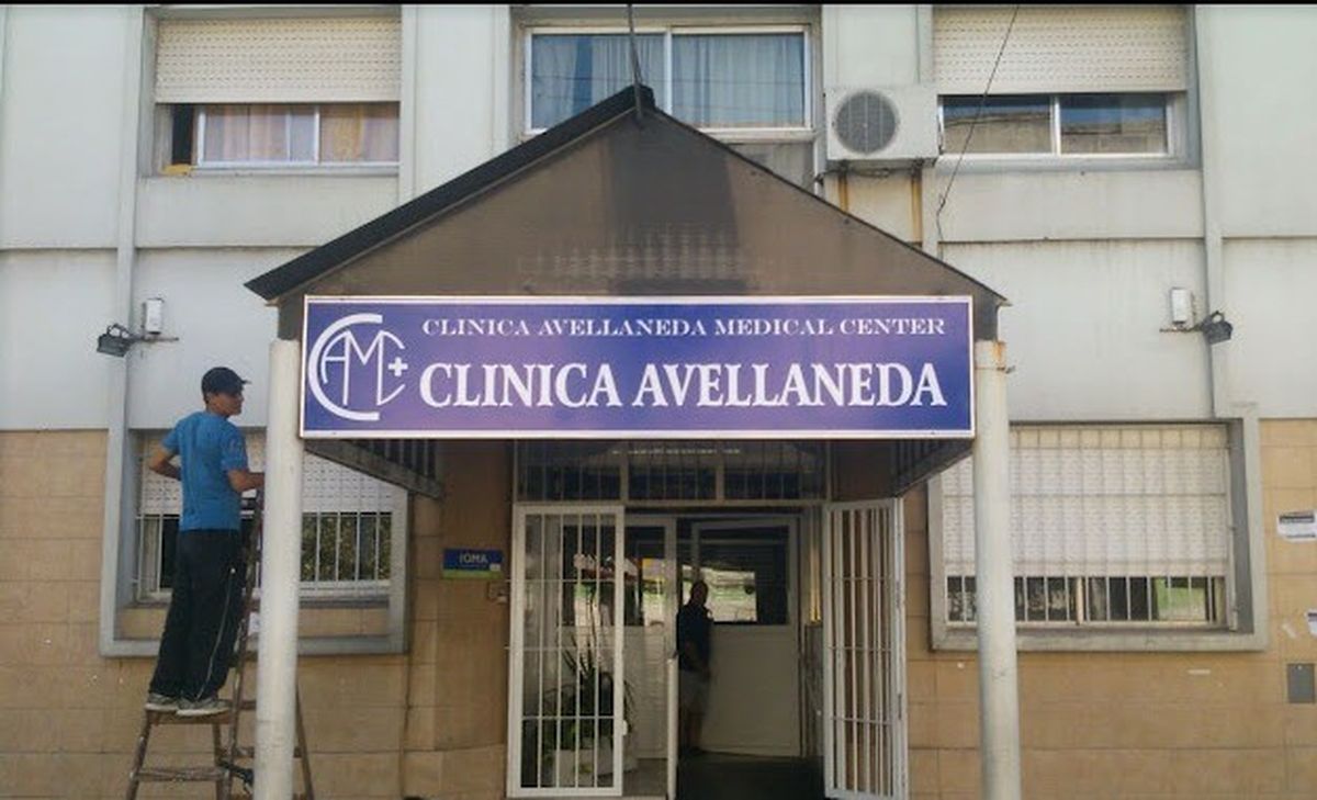 La Clínica Avellaneda Medical Center, adonde se derivaron pacientes supuestamente de forma irregular.