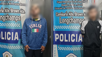 Con las cámaras lectoras de patentes de Alte. Brown, detienen a delincuentes que circulaban en un auto robado