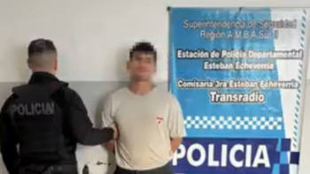 Esteban Echeverría: allanamiento y detención por robo en 9 de Abril