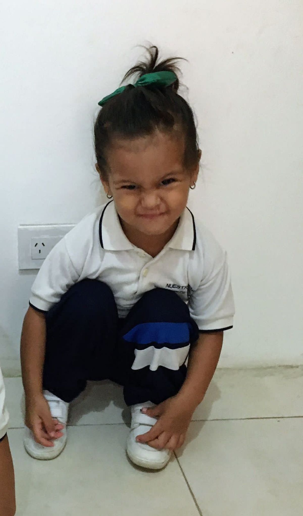 Constanza Antúnez, la nena de Monte Grande que recibió un trasplante de médula de su hermana.