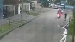 banfield: vecinos zafaron del ataque de motochorros