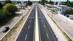 almirante brown: finalizo la segunda etapa de la renovacion de la ruta 4