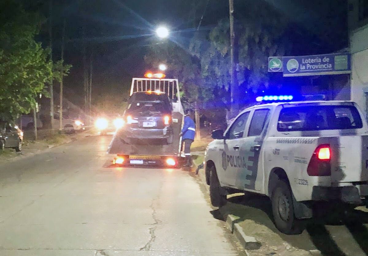 Operativos de control de tránsito en Almirante Brown.
