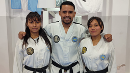 esteban echeverria: dos hermanas taekwondistas iran a los juegos panamericanos
