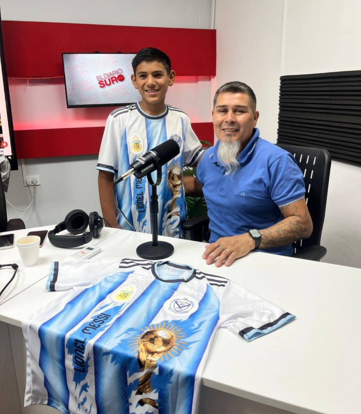 Raúl y Kevin, de Roca Fuerte. Raúl y Kevin, de Roca Fuerte.