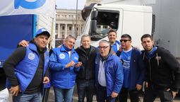 fernando gray participo de la movilizacion al congreso por el veto a la ley de movilidad jubilatoria