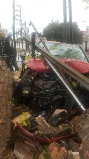 Choque en Almirante Brown