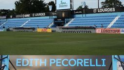 Temperley inauguró la nueva platea Edith Pecorelli en el Beranger