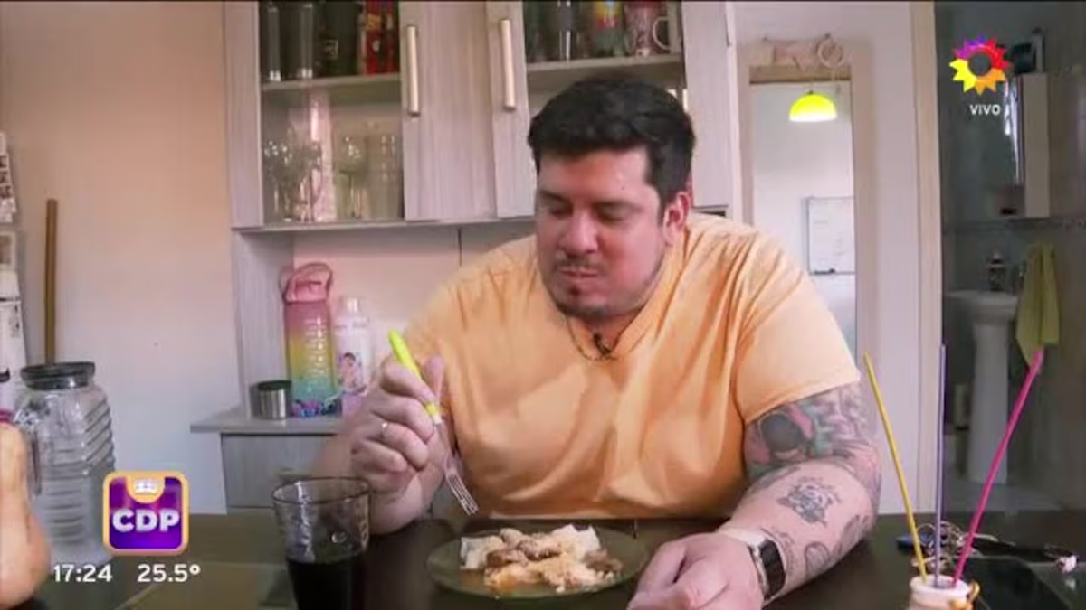 Alan, vecino de Ezeiza, se sumó a Cuestión de Peso esta semana. Alan, vecino de Ezeiza, se sumó a Cuestión de Peso esta semana.