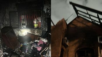 Almirante Brown: dos incendios simultáneos afectaron casas en Rafael Calzada y José Mármol