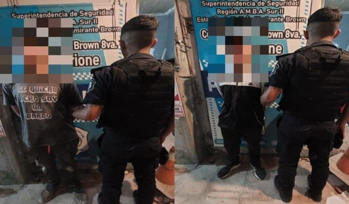 Los otros dos detenidos en Almirante Brown