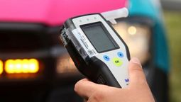 un conductor rompio el registro del test de alcoholemia: desbordamiento de rango