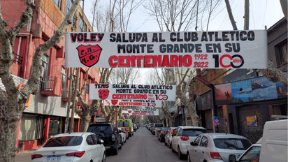 El Club Atlético Monte Grande celebra su centenario