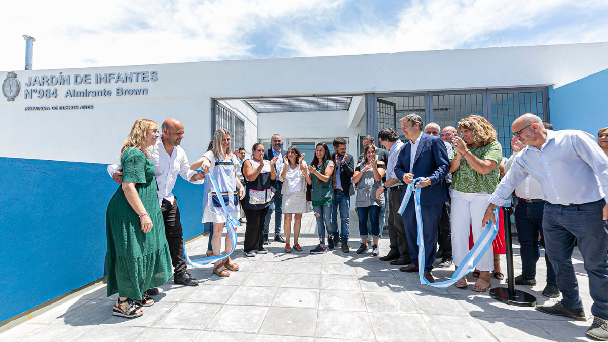 Almirante Brown el Municipio construye dos nuevos jardines de infantes