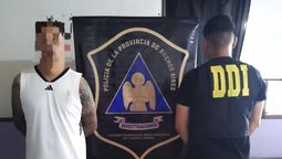 profugo por un robo en luis guillon cayo en un partido de futbol en burzaco