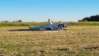 Tragedia en la Provincia: se estrelló una avioneta y murió su piloto