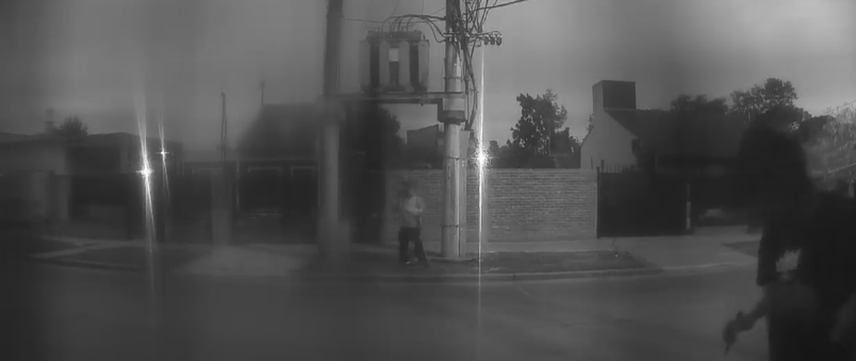 Las imágenes de las cámaras de seguridad de El Jagüel.