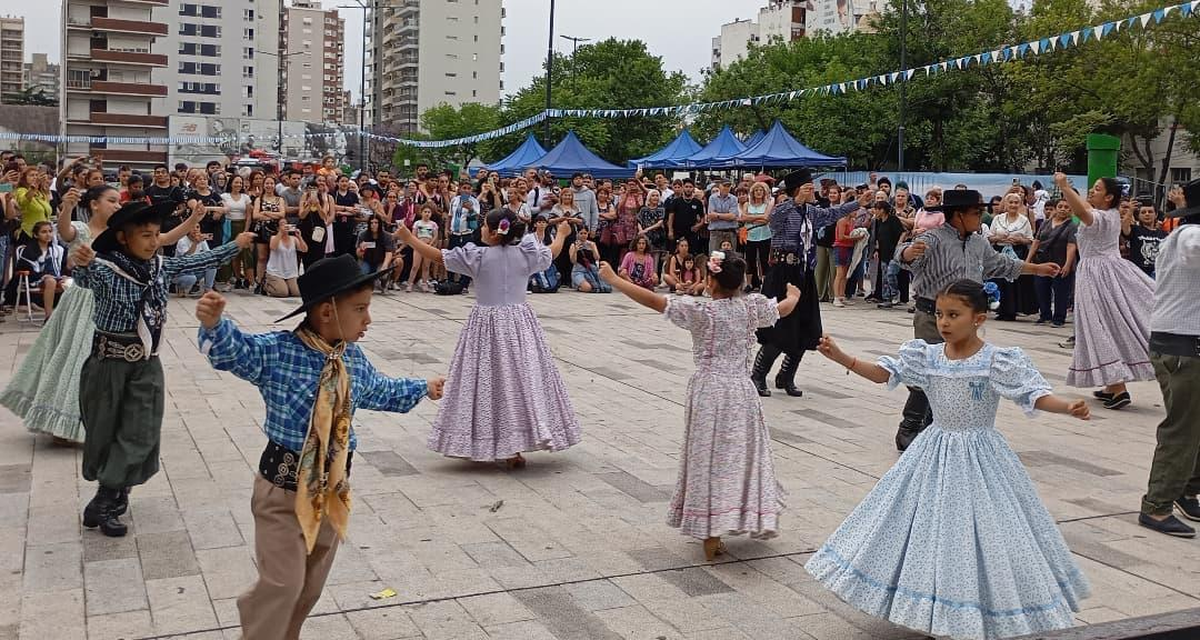 Las celebraciones del pasado año en la Plaza Grigera de Lomas de Zamora.