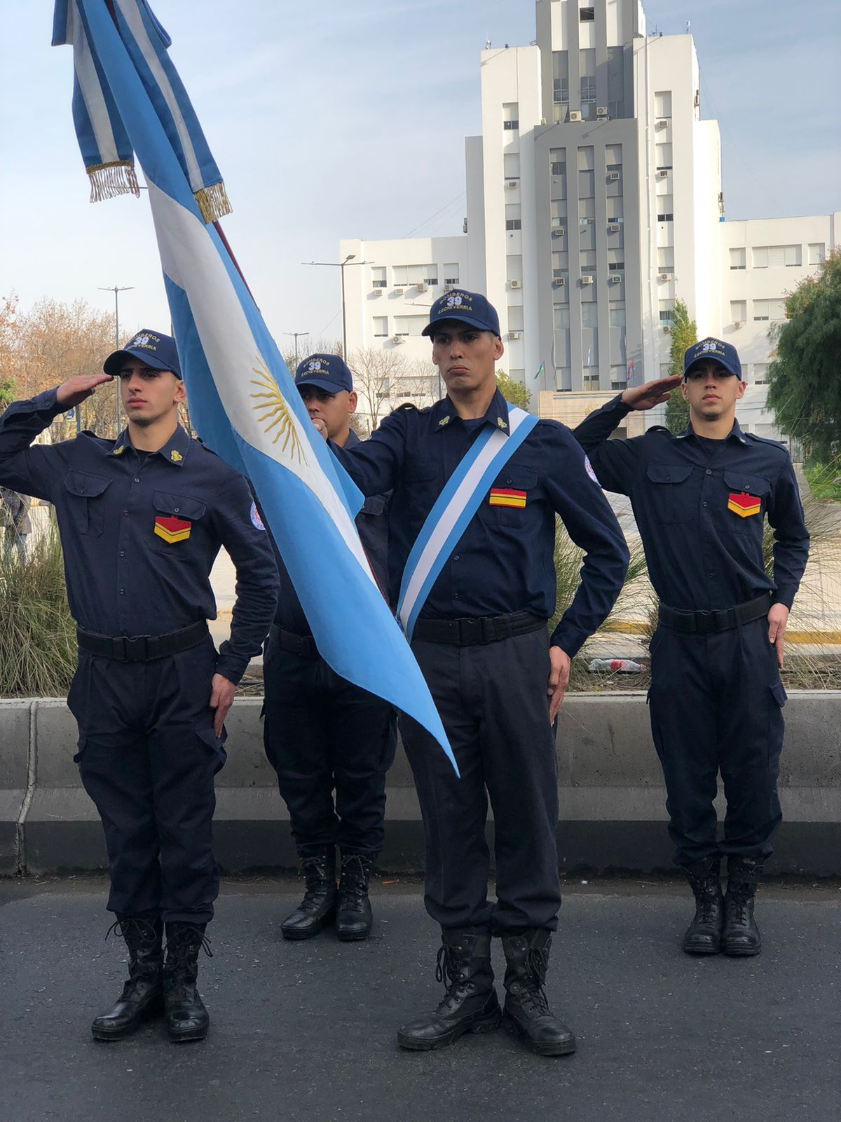 Los Bomberos de Esteban Echeverría en el desfile realizado en Lomas de Zamora. Los Bomberos de Esteban Echeverría en el desfile realizado en Lomas de Zamora.