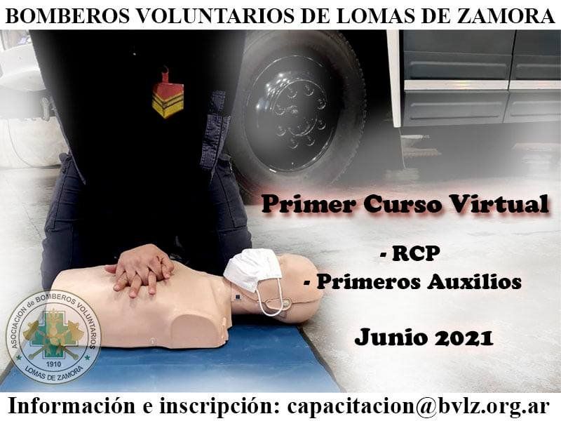 Bomberos de Lomas de Zamora brindarán un curso virtual de RCP y primeros auxilios.