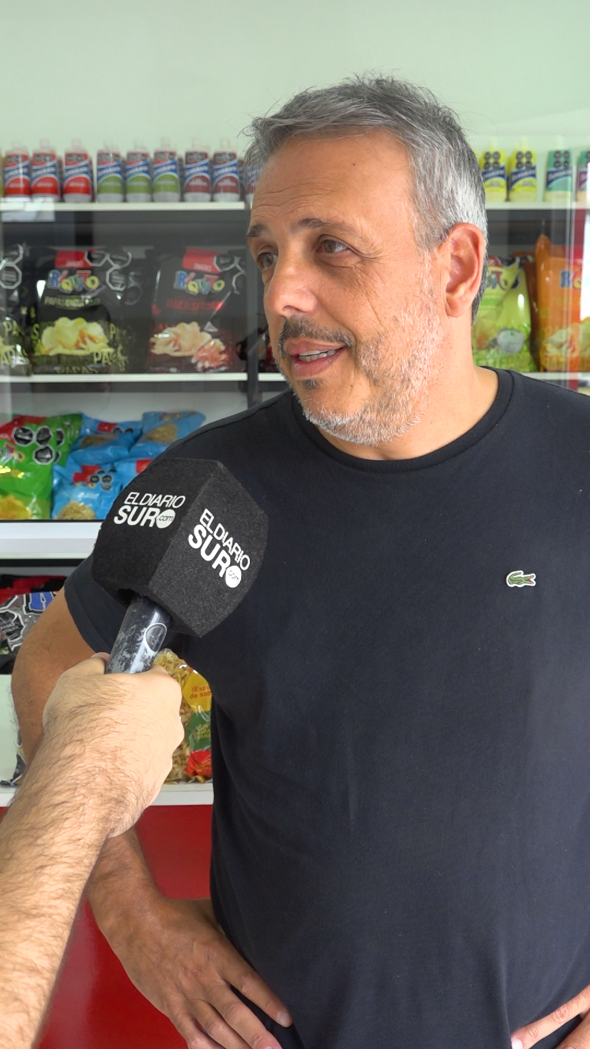 Pablo Rey, socio de la franquicia de Hamburguesas La Plata. 