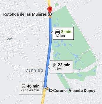 Bicisenda en la ruta 58: un sue&ntilde;o para Canning