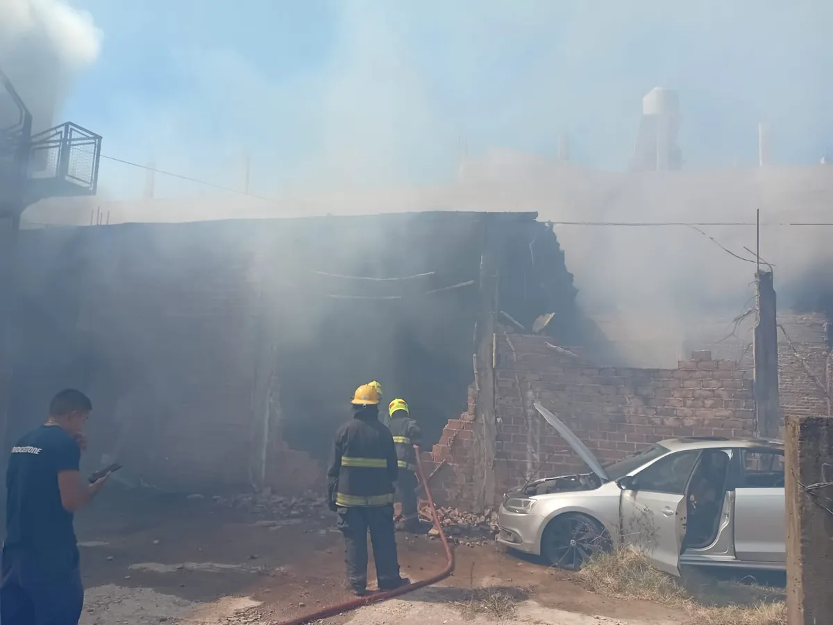 El hecho ocurri&oacute; en un taller que se encuentra lindero a un complejo de departamentos.