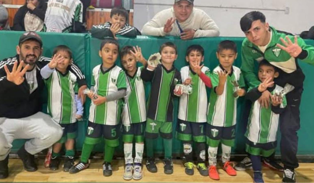 Los más jóvenes de Esperanza de Longchamps.