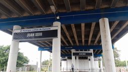 realizaron obras en la zona de la estacion juan xxiii, cercana a la universidad de lomas