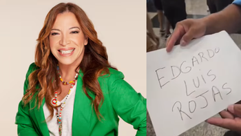 Esperaron a Lizy Tagliani en el aeropuerto con un cartel que decía Edgardo y se lo tomó con humor: Es un nombre puesto con el amor de mi madre